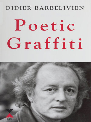 cover image of Poetic graffiti